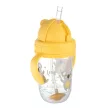 CANPOL BABIES Bögre nem kiömlő szívószállal és súllyal Exotic animals 270 ml sárga, 6h+