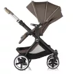 JANÉ Babakocsi kombinált Crosslight + mózeskosár Micro Pro + autósülés Koos i-size Dim Grey