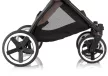 JANÉ Babakocsi kombinált Crosslight + mózeskosár Micro Pro + autósülés Koos i-size Dim Grey