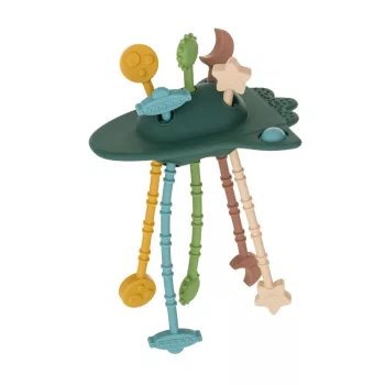   PETITE&MARS Szilikon játék érzékszervi Crazy rakéta Misty Green 10m+