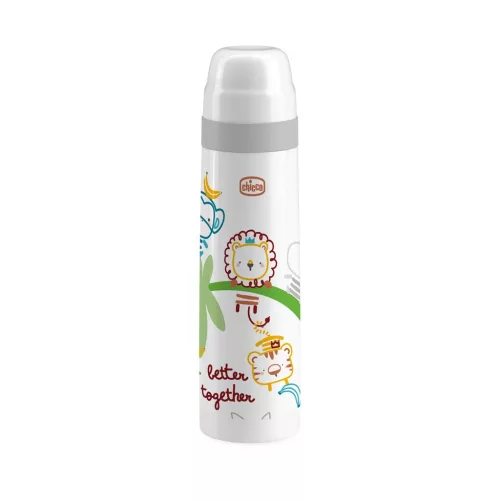 CHICCO Termoska biela s obrázkami mix dizajnov 500 ml