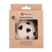 PETITE&MARS Szilikon játék csörgővel Bear Basil Desert Sand 0m+