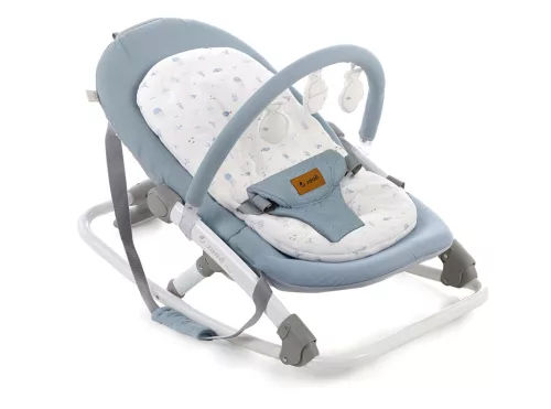 JANÉ Pihenőszék hintázó Fold 0+ -tól 9kg-ig, Lazuli Blue