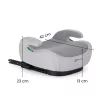 PETITE&MARS Optimus Pro i-Size Air Gentle Grey 125 - 150 cm (22-36 kg)
