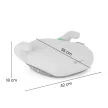 PETITE&MARS Zuno Gentle Grey 125 - 150 cm (22-36 kg)