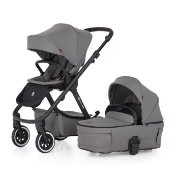   PETITE&MARS Kombinált babakocsi ICON 2in1 Dove Grey LITE AIR
