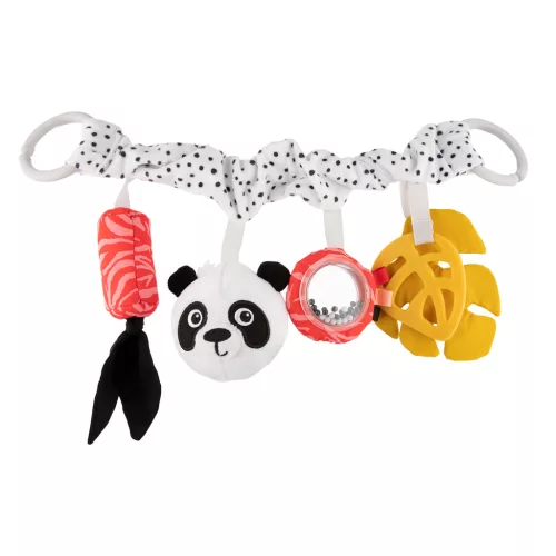 CANPOL BABIES Érzékszervi játék, babakocsira/autósülésre akasztható BabiesBoo