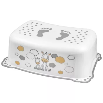 MALTEX Csúszásmentes Zebra fellépő - Fehér/Szürke