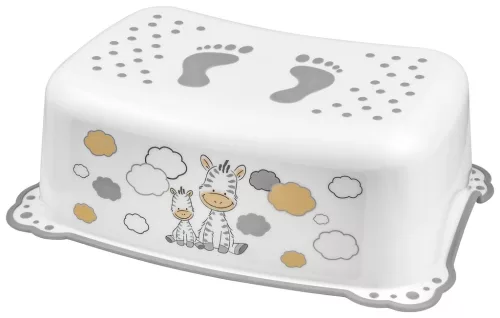 MALTEX Csúszásmentes Zebra fellépő - Fehér/Szürke