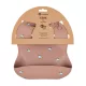 PETITE&MARS Szilikon előke Take&Match Kék Helikopterek 6m+
