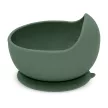 PETITE&MARS Szilikon tál tapadókoronggal Take&Match Misty Green 6m+