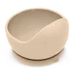 PETITE&MARS Szilikon tál tapadókoronggal Take&Match Desert Sand 6m+