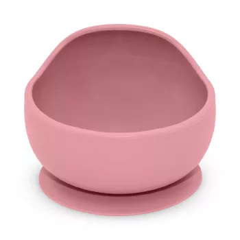   PETITE&MARS Szilikon tál tapadókoronggal Take&Match Dusty Rose 6m+