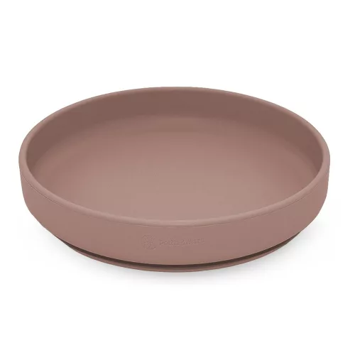 PETITE&MARS Szilikon tányér tapadókoronggal Take&Match Velvet Latte 6m+