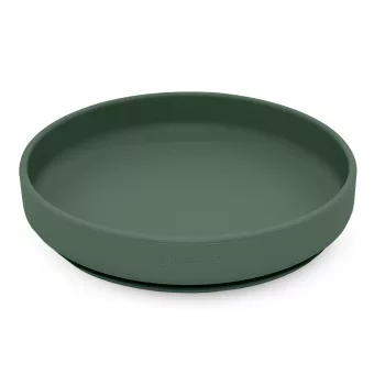   PETITE&MARS  Szilikon tányér tapadókoronggal Take&Match Misty Green 6m+