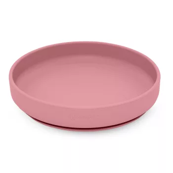   PETITE&MARS  Szilikon tányér tapadókoronggal Take&Match Dusty Rose 6m+