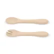 PETITE&MARS Szilikon evőeszközök Take&Match Desert Sand 6m+