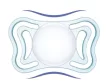 CHICCO Physio Light szilikonos éjszakai cumi 2-6h, 2db