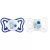 CHICCO Physioforma Light szilikon fogszabályozó cumi blue 16-36 hónap, 2 db