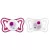 CHICCO Physioforma Light szilikon fogszabályozó cumi pink 6-16 hónap, 2 db