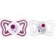 CHICCO Physioforma Light szilikon fogszabályozó cumi pink 6-16 hónap, 2 db