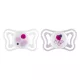CHICCO Physioforma Light szilikon fogszabályozó cumi pink 2-6 hónap, 2 db