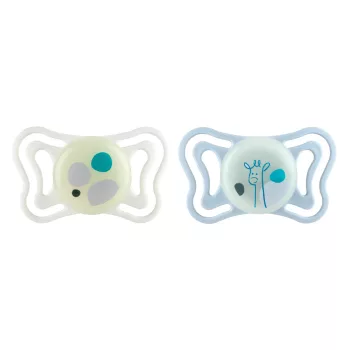   CHICCO Physioforma Light szilikon fogszabályozó cumi neutral 2-6 hónap, 2 db