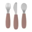 PETITE&MARS Rozsdamentes acél evőeszköz készlet Take&Match Velvet Latte 12m+