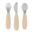 PETITE&MARS Rozsdamentes acél evőeszközkészlet Take&Match Desert Sand 12m+
