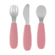 PETITE&MARS Rozsdamentes acél evőeszközkészlet Take&Match Dusty Rose 12m+