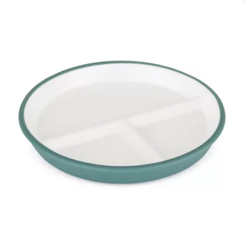   PETITE&MARS Kerámia tányér szilikon borítással Misty Green