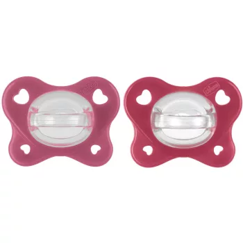   CHICCO PhysioForma® Dual Soft cumi rózsaszín 16-36 hónap, 2 db