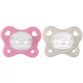   CHICCO PhysioForma® Dual Soft cumi rózsaszín 6-16 hónapos, 2 db