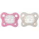 CHICCO PhysioForma® Dual Soft cumi rózsaszín 6-16 hónapos, 2 db