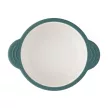 PETITE&MARS Kerámia tálka szilikon borítással Misty Green