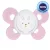 CHICCO Physio Comfort szilikon cumi 2-6m lány - nyuszi 1 db