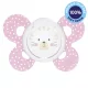 CHICCO Physio Comfort szilikon cumi 6-16 hónapos lányoknak - macska 1 db