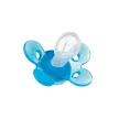 CHICCO Physio Comfort szilikon cumi 6-16 hónapos fiúknak - pöttyös/mackós 2 db