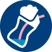 Philips AVENT SCF798/01 Itatópohár rugalmas szívószállal 300ml fiús