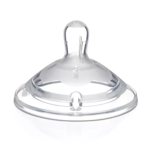 CHICCO Natural Feeling szilikon cumisüveg cumi gyors áramlás 6m+ 2 db
