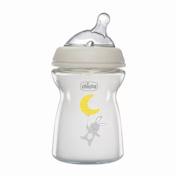 CHICCO Üveg cumisüveg Natural Feeling 250 ml semleges 0m+
