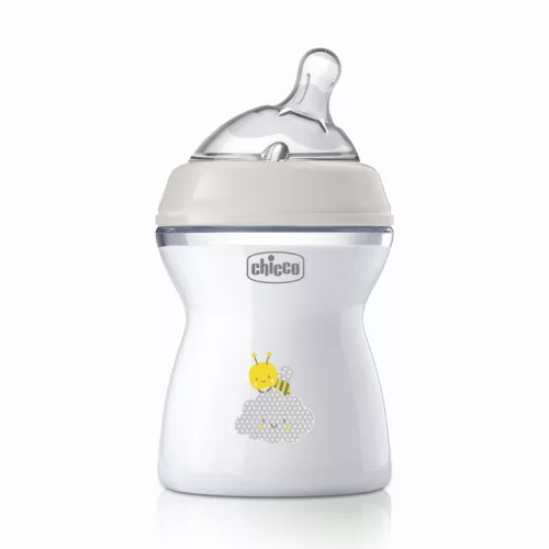 CHICCO Natural Feeling 250 ml semleges cumisüveg 2m+