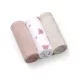 BABYONO Muszlin pelenkák Super Soft 3 db, Szürke 70 x 70 cm