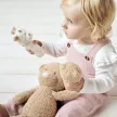 NATTOU Plüss játék csörgő Teddy zsiráf 14 cm, 0m+