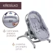 CHICCO Kiságy/fekvőhely/szék Chicco Baby Hug Pro - Earl Grey