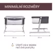 CHICCO Next2Me Twins ikerágy - Magnet Grey