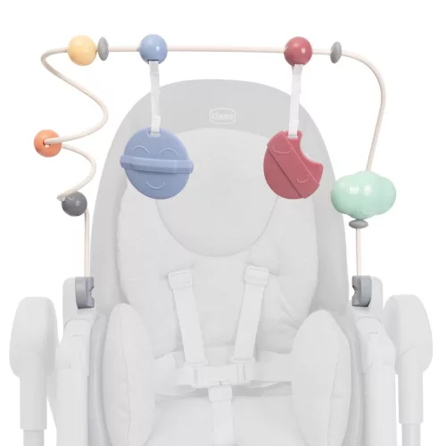 CHICCO Rainbow játszóív Polly Armonia etetőszékhez