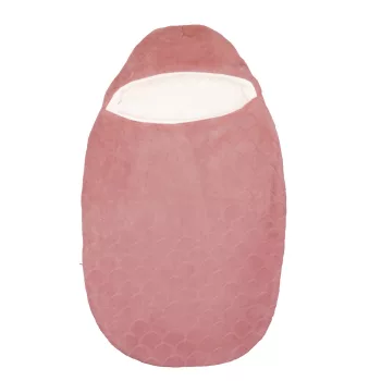   NATTOU Lapidou régi rózsaszín 70 cm-es babahordozóba való bundazsák