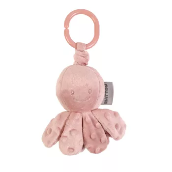 NATTOU Csápos vibráló C gyűrűn dusty pink 20 cm Lapidou