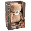 NATTOU Usínaček plüss zenei fényjelzővel és sírásérzékelővel 4 az 1-ben Sleepy Bear Beige 0m+